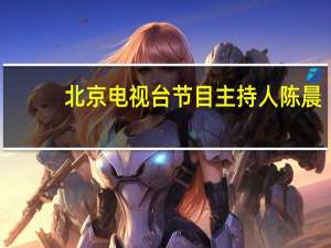 北京电视台节目主持人陈晨（陈晨-北京电视台文艺频道《每日文娱播报》栏目主持人）