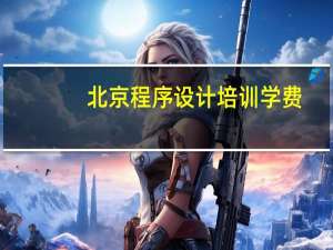 北京程序设计培训学费