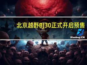 北京越野BJ30正式开启预售