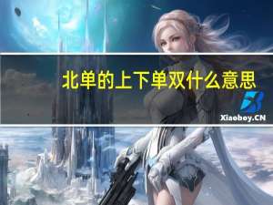 北单的上下单双什么意思