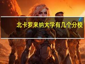 北卡罗来纳大学有几个分校
