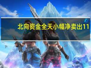 北向资金全天小幅净卖出11.61亿元 连续4日减仓