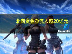 北向资金净流入超20亿元