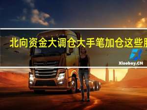 北向资金大调仓 大手笔加仓这些股票