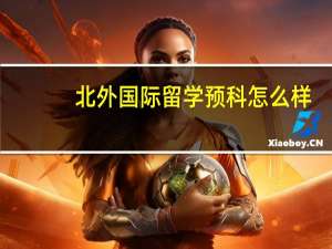 北外国际留学预科怎么样