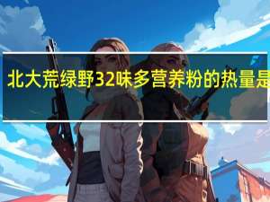 北大荒 绿野32味多营养粉的热量是多少
