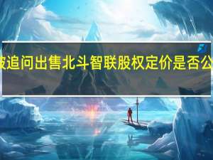 北斗星通收重组问询函被追问出售北斗智联股权定价是否公允是否存在损害公司利益情形