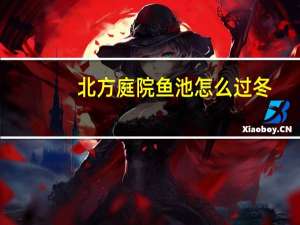 北方庭院鱼池怎么过冬