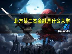 北方某二本金融 是什么大学