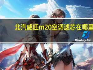 北汽威旺m20空调滤芯在哪里