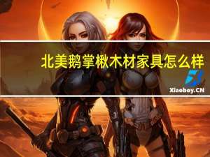 北美鹅掌楸木材家具怎么样