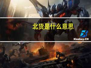 北货是什么意思
