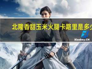 北隆 香甜玉米火腿卡路里是多少