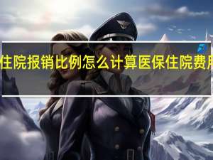 医保住院报销比例怎么计算　医保住院费用报销多少