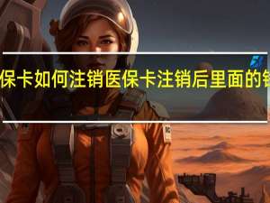 医保卡如何注销　医保卡注销后里面的钱怎么办