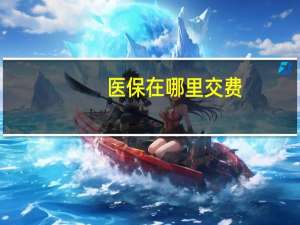 医保在哪里交费
