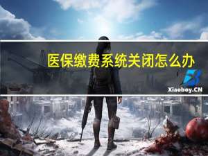 医保缴费系统关闭怎么办
