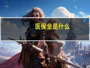 医保金是什么