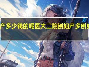 医大二院刨妇产多少钱的呢医大二院刨妇产多 刨妇产需要多少手术费