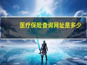 医疗保险查询网址是多少（医疗保险查询网）