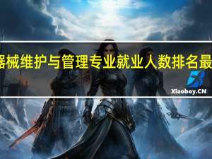 医疗器械维护与管理专业就业人数排名最高的行业是