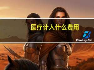 医疗计入什么费用
