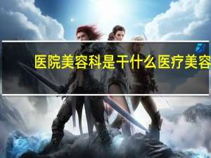 医院美容科是干什么 医疗美容（医美）与整形美容的差别是什么