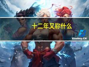 十二年又称什么