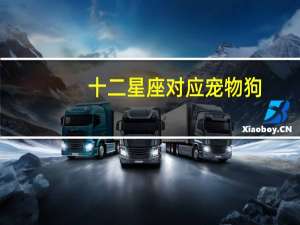十二星座对应宠物狗