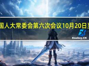 十四届全国人大常委会第六次会议10月20日至24日在京举行