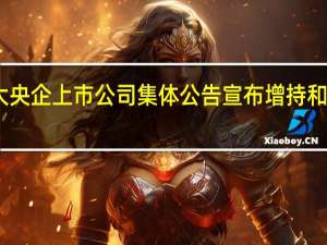 十大央企上市公司集体公告宣布增持和回购股份