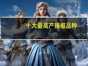 十大最高产辣椒品种