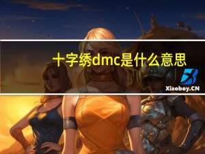 十字绣dmc是什么意思