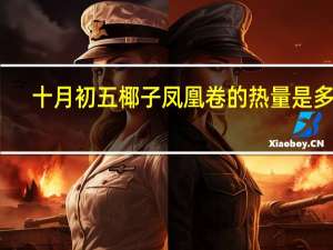 十月初五 椰子凤凰卷的热量是多少