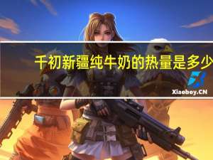 千初 新疆纯牛奶的热量是多少