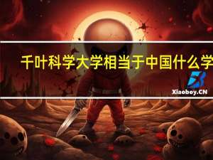 千叶科学大学相当于中国什么学校