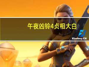 午夜凶铃4贞相大白