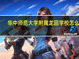 华中师范大学附属龙园学校怎么样