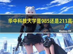 华中科技大学是985还是211高校