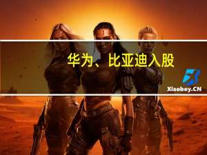 华为、比亚迪入股？银宝山新：没有接到股东方这方面的信息