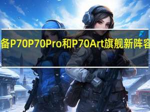 华为为2024年准备P70 P70Pro和P70Art旗舰新阵容出货量较P60增长100%