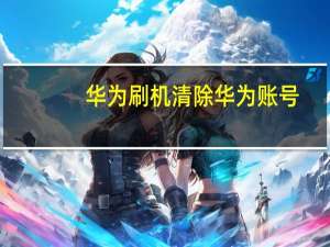 华为刷机清除华为账号（华为t2281刷机）