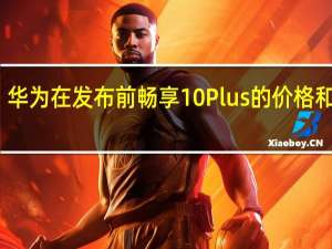 华为在发布前畅享10 Plus的价格和变体