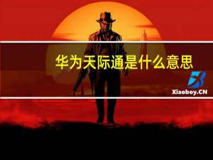 华为天际通是什么意思