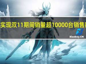 华为家庭存储实现双11期间销量超10000台销售额同比增长超过100%