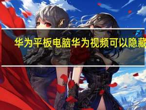 华为平板电脑华为视频可以隐藏吗（华为平板电脑华为mediapad）