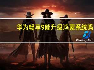 华为畅享9能升级鸿蒙系统吗-华为畅享9支不支持鸿蒙系统