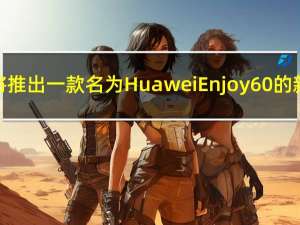 华为确认将推出一款名为Huawei Enjoy 60的新中端机型