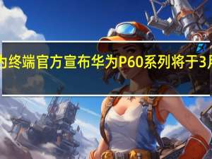 华为终端官方宣布华为P60系列将于3月23日14:30发布