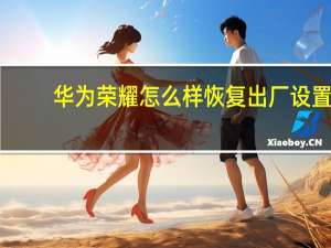 华为荣耀怎么样恢复出厂设置（华为荣耀2怎么样）
